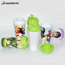 Sunmeta New double wall plastic cup mug---manufacturer